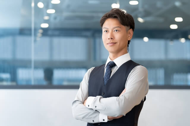 決意する男性