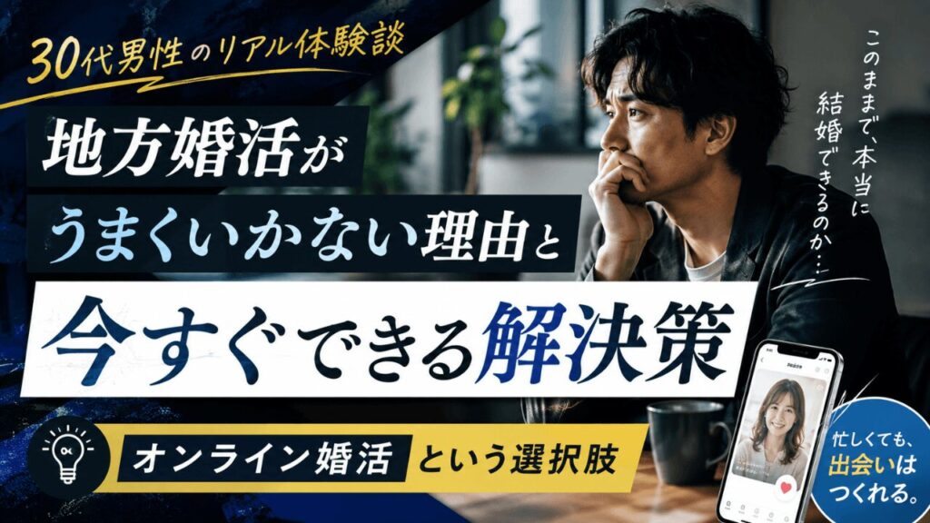 地方　婚活