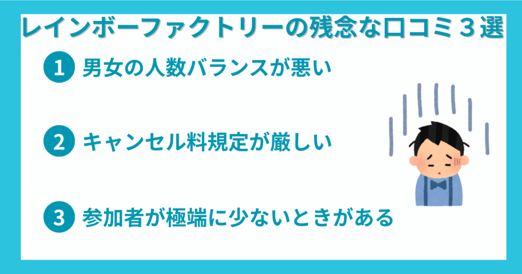 レインボーファクトリー　口コミ